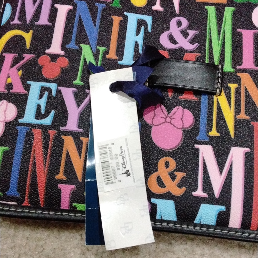 Disney Multicolor Letter Print pouch - Picture 3 of 4
